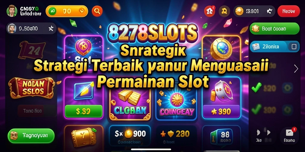 Tangkapan layar gameplay yang menegangkan dari 8278SLOTS dengan berbagai strategi.