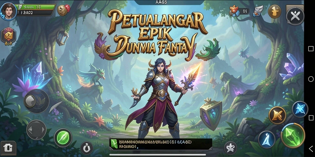 Gameplay seru di dunia RPG yang menawan dan penuh petualangan.