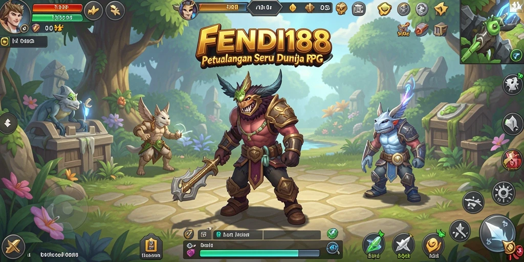 Screenshot FENDI188 menampilkan petualangan epik dalam dunia RPG.
