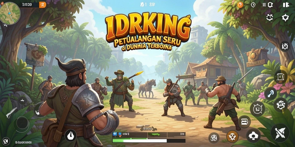 Tampilan gameplay Open World yang menarik dari IDRKING.