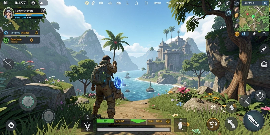 Gameplay seru dalam dunia terbuka yang luas.