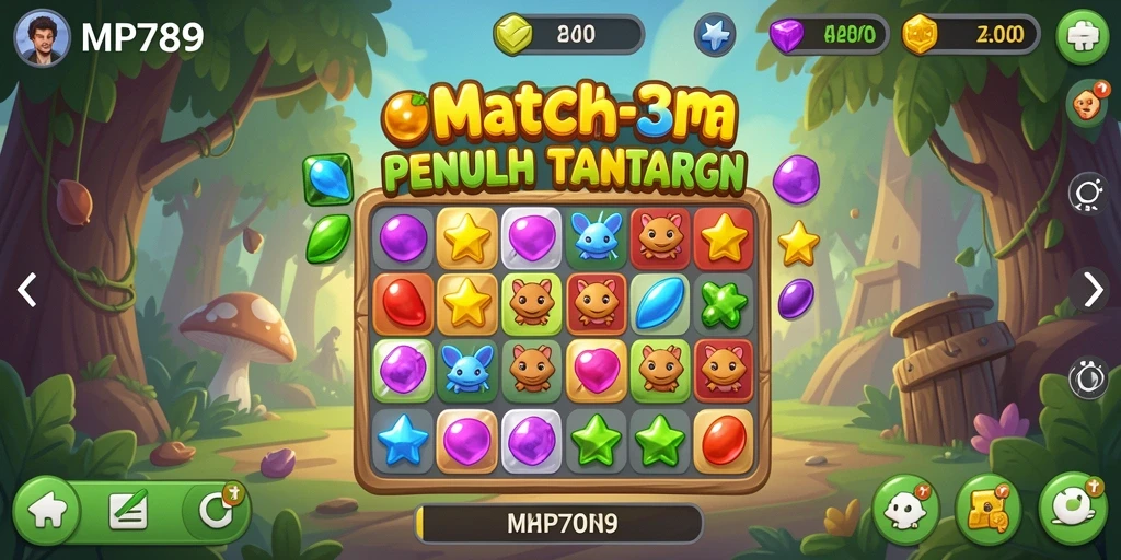 Gameplay seru MVP789 dengan elemen warna-warni yang menyenangkan.