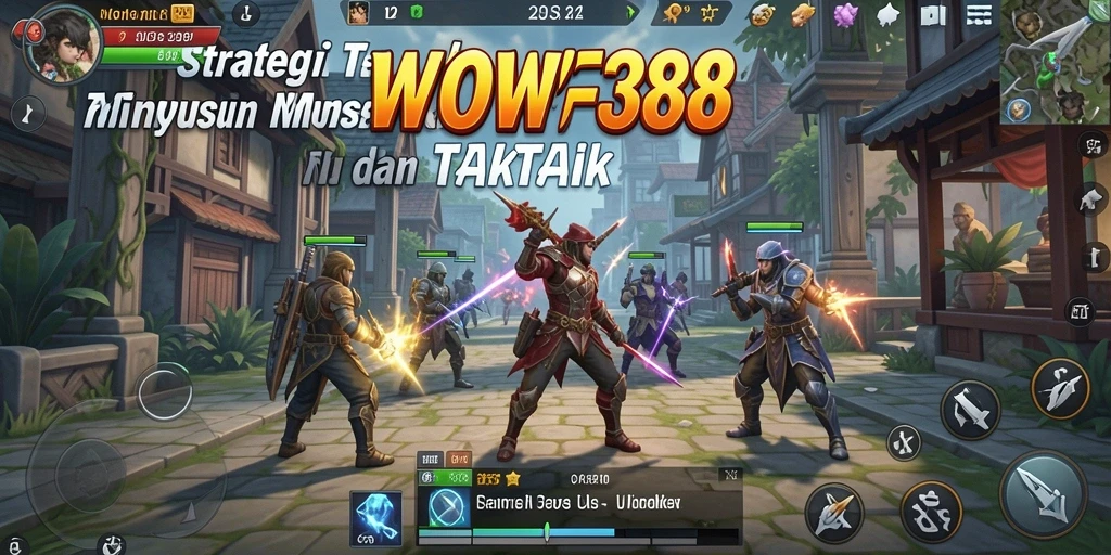 Screenshot WOW388 menampilkan aksi gameplay yang mendebarkan dalam merencanakan strategi.